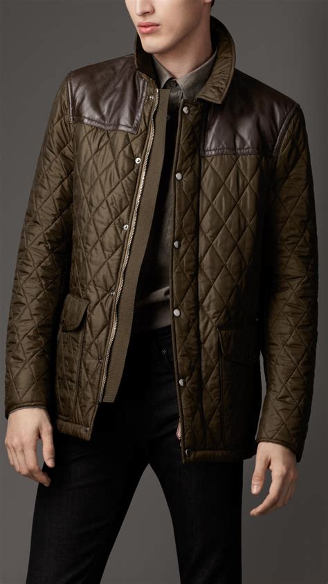 burberry long jacket men